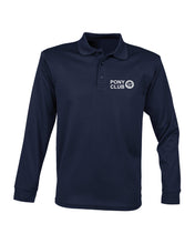 Load image into Gallery viewer, Pony Club Long Sleeve Polo
