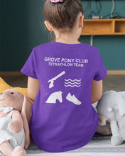 Load image into Gallery viewer, Grove Hunt Pony Club Tetrathlon Kids T-Shirt
