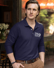 Load image into Gallery viewer, Grove Hunt Pony Club Long Sleeve Polo
